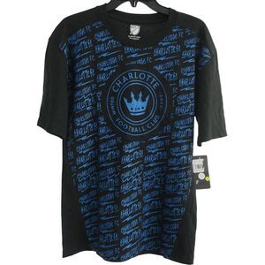 MLS Charlotte FC Youth Short Sleeve T-Shirt XL 18/20